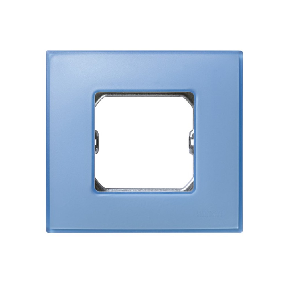 Simon 27771-63 Placa 1 Elemento  (Azul Mate)