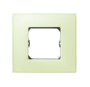 Simon 27771-61 Placa 1 Elemento  (Amarillo Mate)