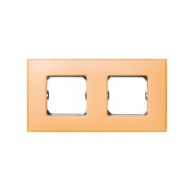 Simon 27772-64 Placa 2 Elementos (Salmon Mate)