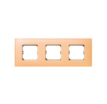 Simon 27773-64 Placa 3 Elementos (Salmon Mate)