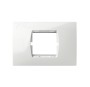 Simon 27612-65 Placa Americana 2 Modulos Estrechos
